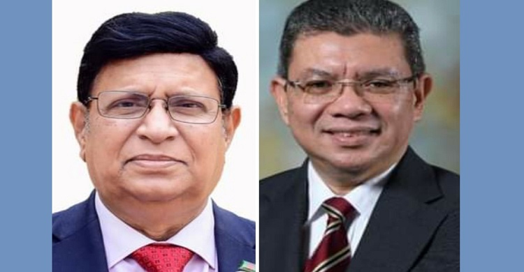মালয়েশিয়ার পররাষ্ট্রমন্ত্রীকে মোমেনের ফোন