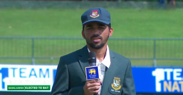 Bangladesh in batting against Sri Lanka