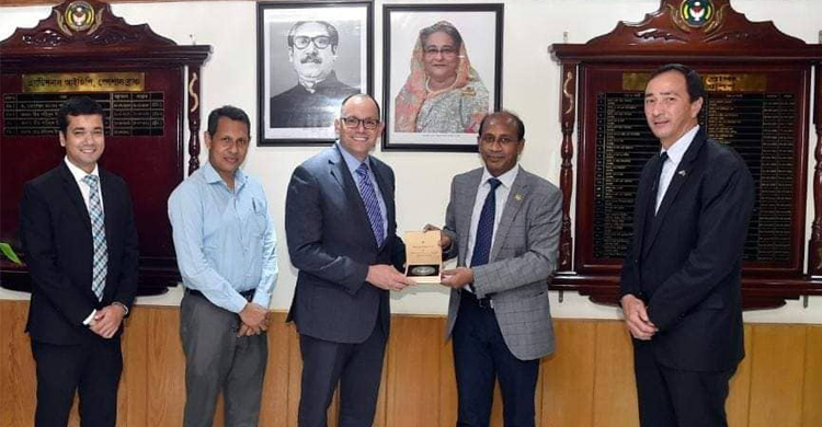 এসবি প্রধানের সঙ্গে মার্কিন রাষ্ট্রদূতের বৈঠক