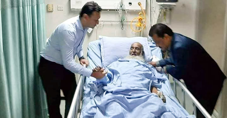 সাবেক ধর্মমন্ত্রী অধ্যক্ষ মতিউর রহমান হাসপাতালে