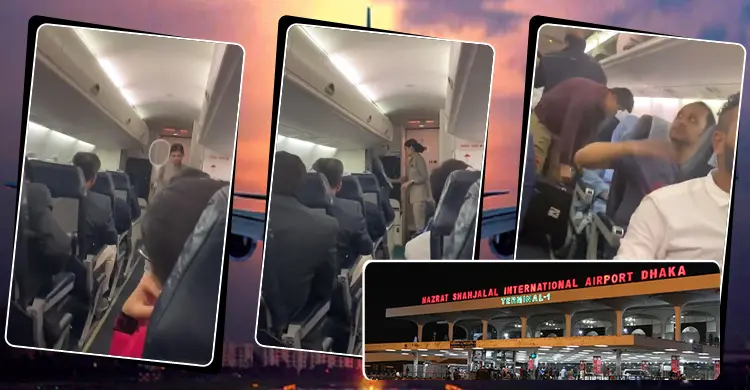 বাইরে মশা, প্লেনের ভেতরেও!