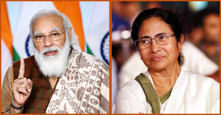 মোদির অভিনন্দন জানানোর ৩ দিন পর মমতার ধন্যবাদ