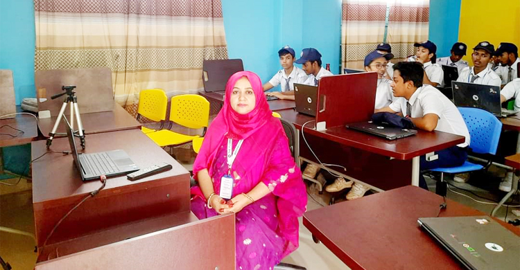 শিক্ষক বাতায়নে সেরা কন্টেন্ট নির্মাতা মৌলভীবাজারের রোকসানা
