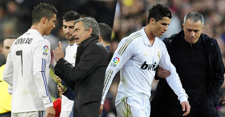 মাঠে ঝাড়ি খেয়ে কেঁদে দিয়েছিলেন রোনালদো