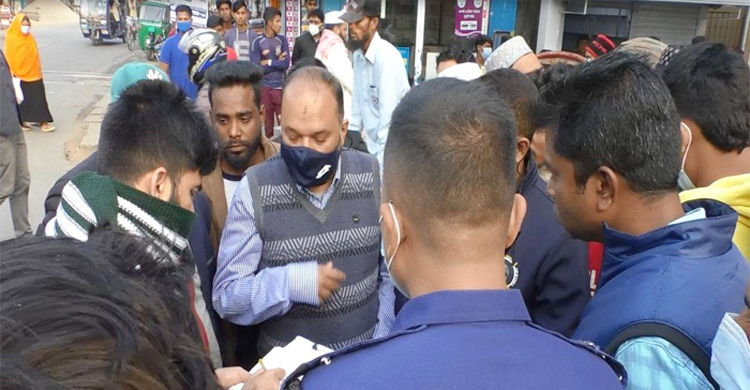 আচরণবিধি লঙ্ঘন, বিএনপি প্রার্থীকে জরিমানা