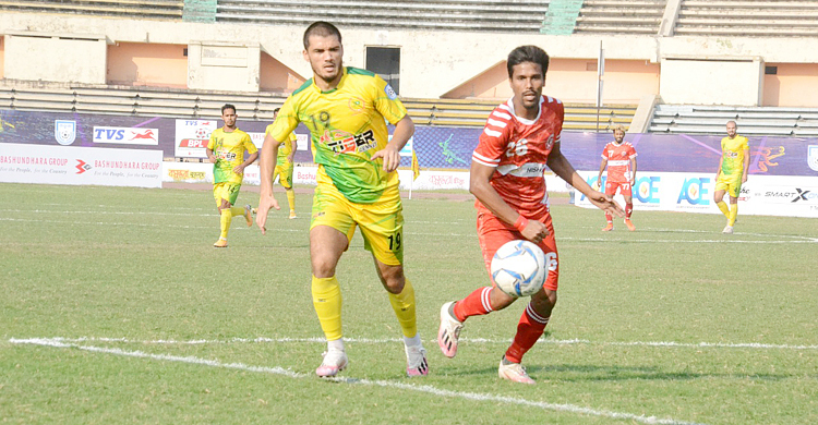 এগিয়ে গিয়েও জিততে পারেনি মুক্তিযোদ্ধা
