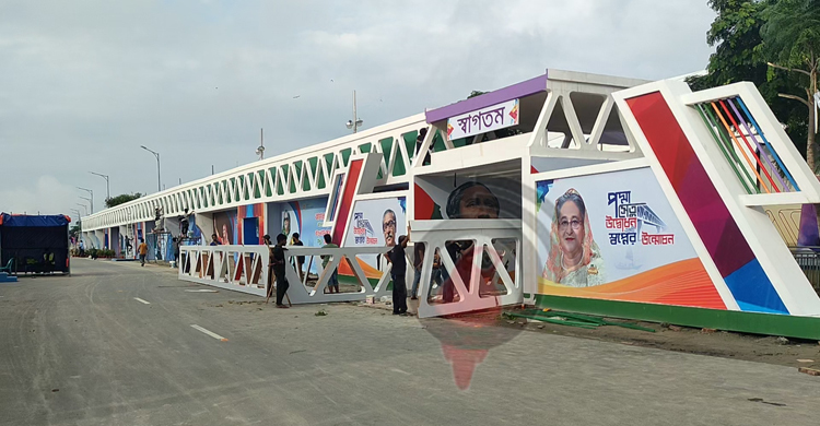 পদ্মাপাড়ে সাজসাজ রব, নিরাপত্তা জোরদার