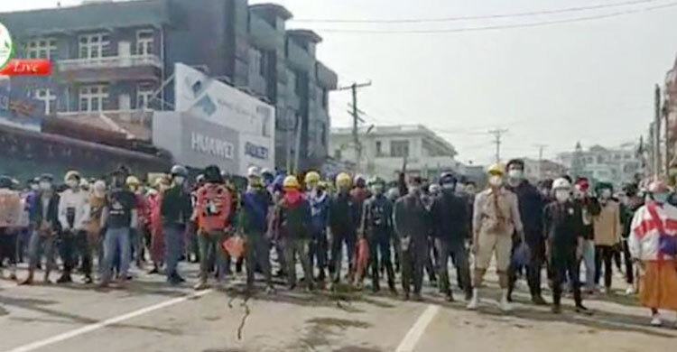 Myanmar protesters march again after bloodiest post-coup unrest