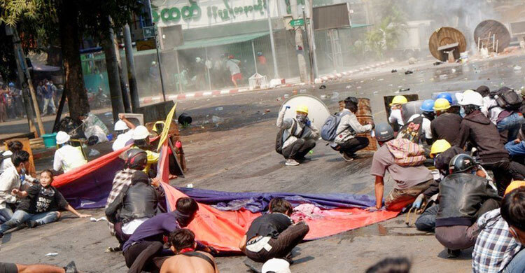 Myanmar sees deadliest day as 38 protesters killed