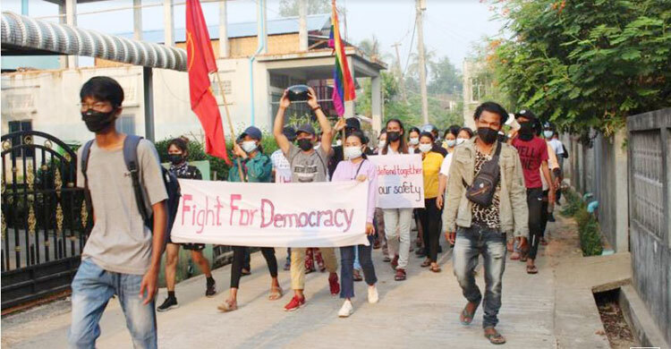 4 killed in Myanmar protests; military warns of ‘danger’ of demonstrations