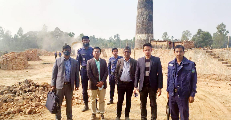 ময়মনসিংহে ৯ ইটভাটাকে ৪৬ লাখ টাকা জরিমানা