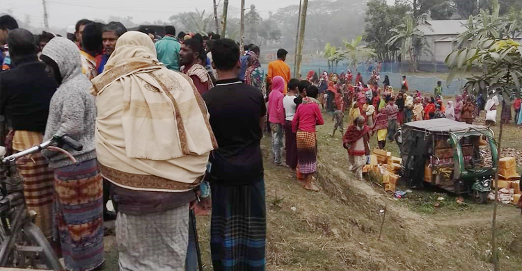 ত্রিশালে দুই অটোরিকশার সংঘর্ষে প্রাণ গেল ফাতেমার
