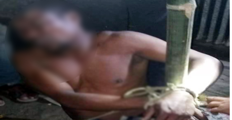 ভ্যানচালককে খুঁটিতে বেঁধে নির্যাতন, ইউপি সদস্য কারাগারে