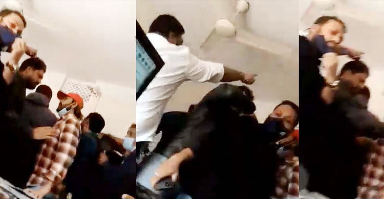 নারায়ণগঞ্জে পত্রিকা অফিসে হামলা