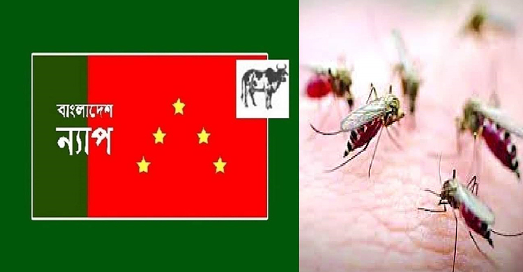 মশার উপদ্রবে নাকাল নগরবাসীকে রক্ষার দাবি ন্যাপের