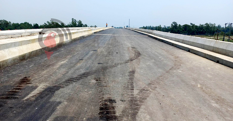 খুললো নলকা সেতুর এক লেন, যানজট হবে না বলে আশা