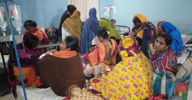 নওগাঁয় বেড়েছে শীতজনিত রোগ