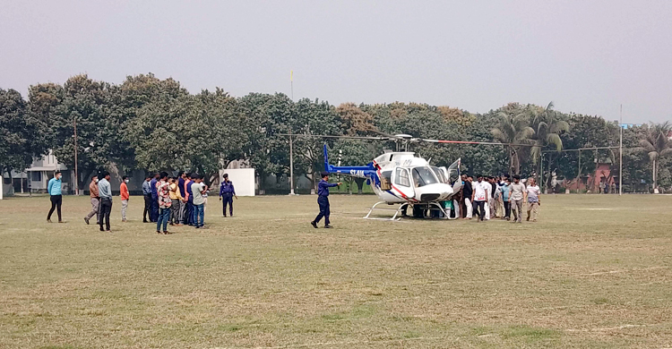 এয়ার অ্যাম্বুলেন্সে করে ঢাকায় নেওয়া হচ্ছে খাদ্যমন্ত্রীকে