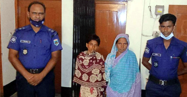 নিখোঁজ মানসিক প্রতিবন্ধী তরুণীকে বাড়ি পৌঁছে দিলো পুলিশ
