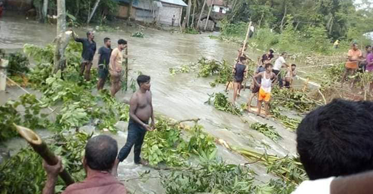 Naogaon-Flood