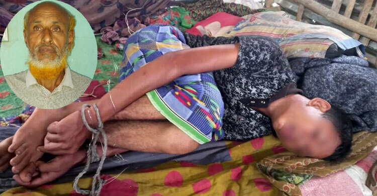 নওগাঁয় মোবাইল চুরির অভিযোগে কিশোরকে হাত-পা বেঁধে নির্যাতন!