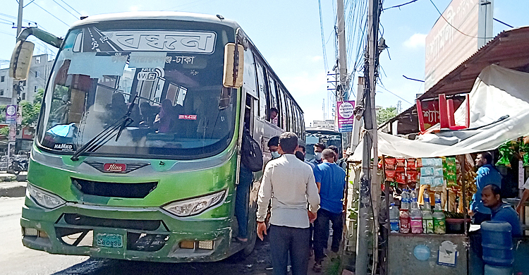 ঢাকা-নারায়ণগঞ্জ রুটে বাসের ভাড়া বেড়েছে ২০ টাকা