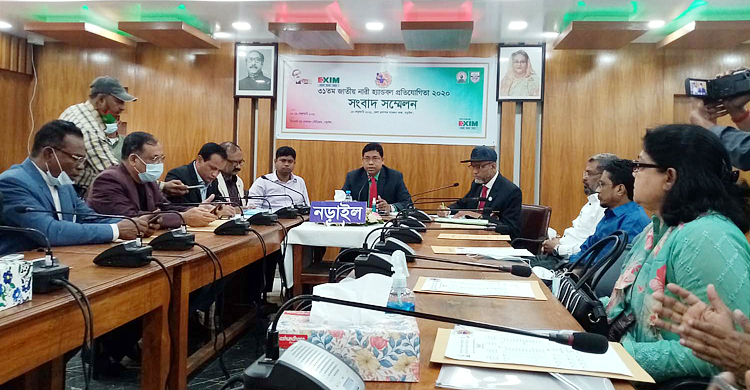 নড়াইলে ১২ দলের অংশগ্রহণে জাতীয় নারী হ্যান্ডবল