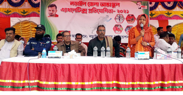 নড়াইলে আন্তঃস্কুল অ্যাথলেটিক্সের উদ্বোধন