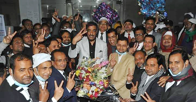 নারায়ণগঞ্জ আইনজীবী সমিতির সভাপতি মোহসীন সম্পাদক মাহাবুবুর