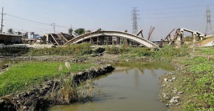 হাতিরঝিলের আদলে নারায়ণগঞ্জে হচ্ছে লেক, ৫০ ভাগ কাজ শেষ