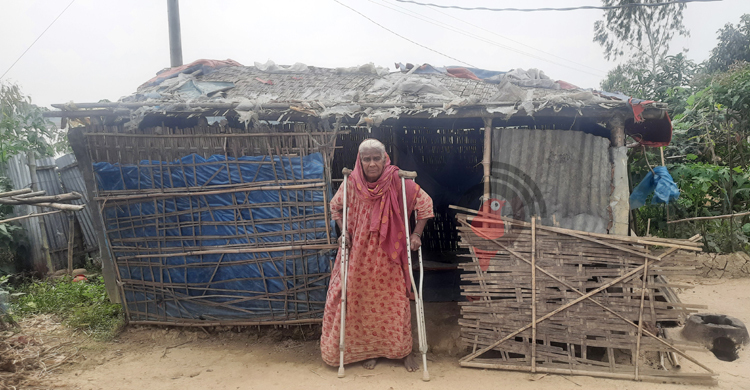 সরকারের কাছে একটি ঘর চান মনোয়ারা