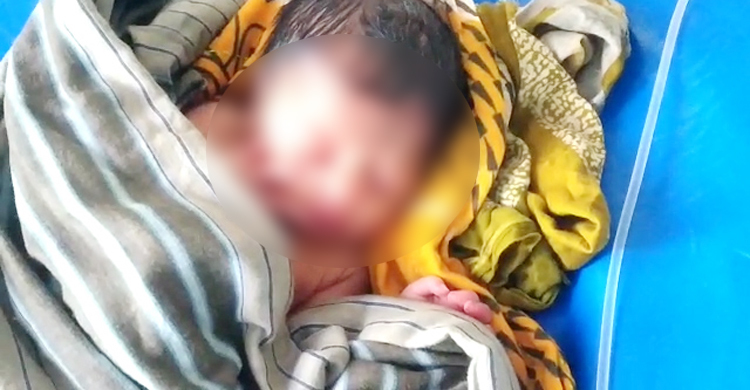 নরসিংদীতে ময়লার ড্রেন থেকে নবজাতক উদ্ধার