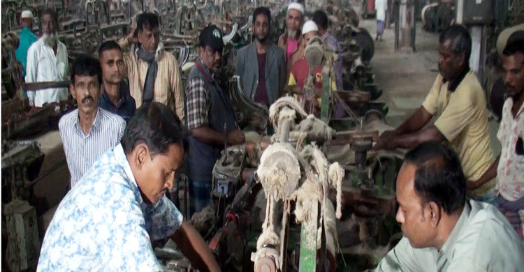 কাজে ফিরেছেন পাটকল শ্রমিকরা