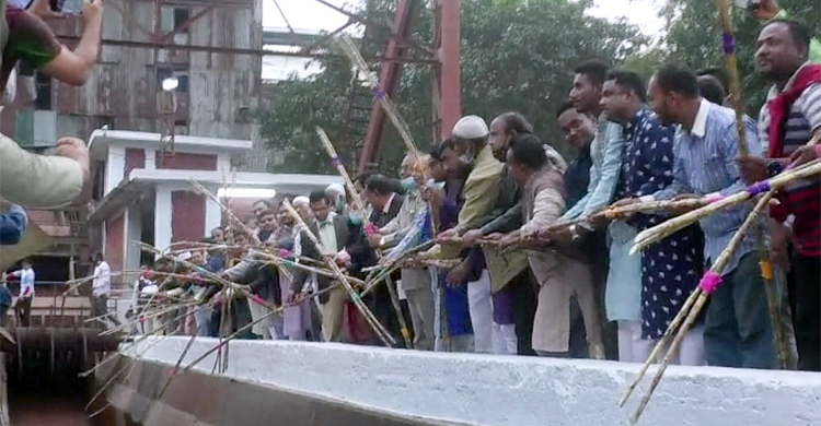 সংশয় নিয়ে উৎপাদন শুরু হলো নাটোরের দুই চিনিকলে