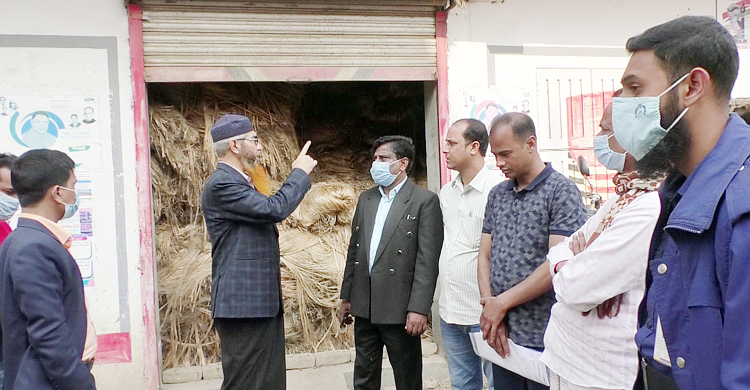 ৫ হাজার মণ পাট মজুত করায় গোডাউন সিলগালা