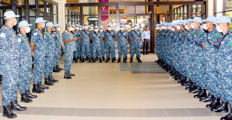 শান্তিরক্ষা মিশনে লেবানন গেলেন নৌবাহিনীর ৭৫ সদস্য