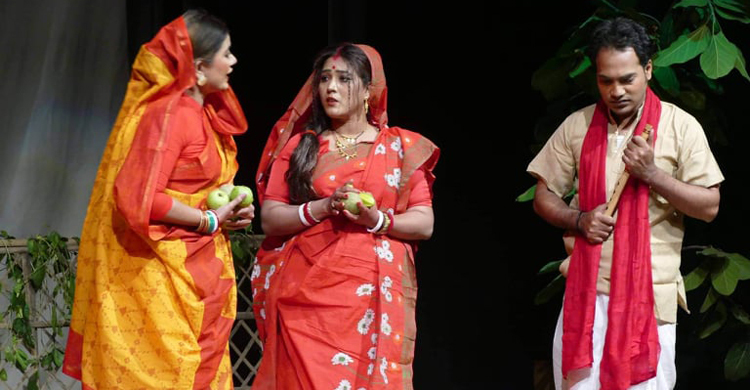 নজরুল জন্মজয়ন্তীতে শিল্পকলায় ‘দামাল ছেলে নজরুল’