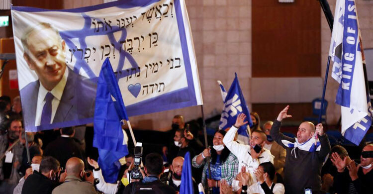 Israel election: Netanyahu falls short of majority in exit polls