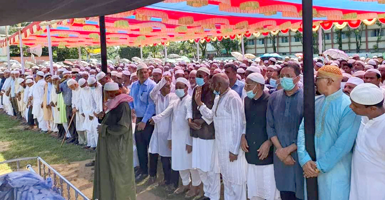 অধ্যাপক তফসির উদ্দিন খানের দাফন সম্পন্ন