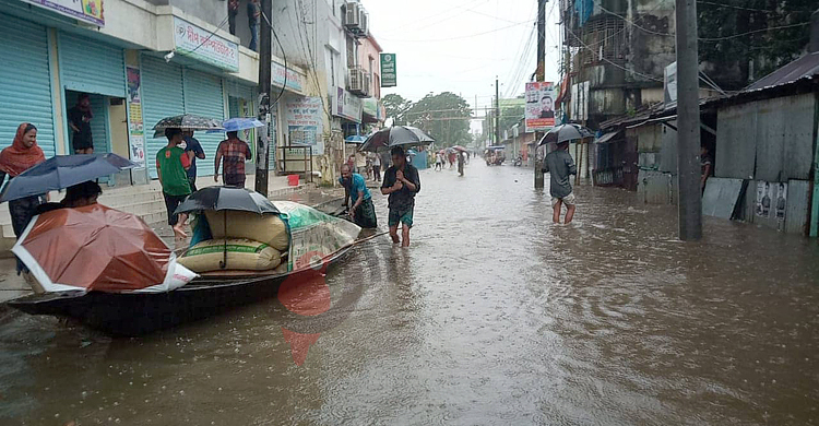 নেত্রকোনার ৩ উপজেলা প্লাবিত, পানিবন্দি ৩ লাখ মানুষ