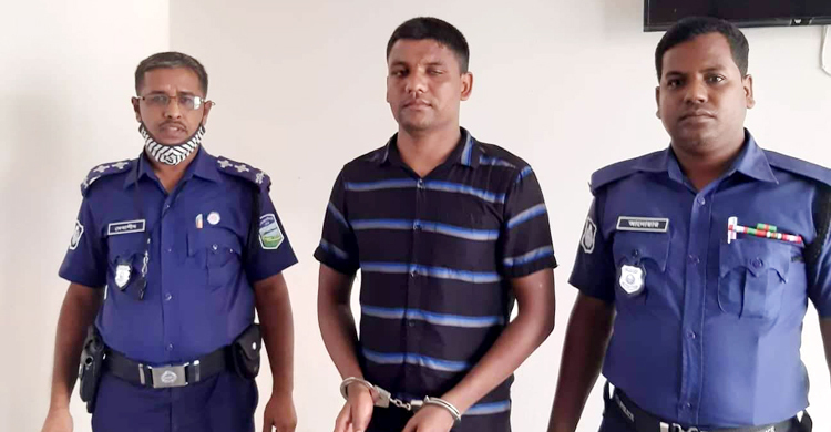 মদনে ৮ বছরের সাজাপ্রাপ্ত আসামি গ্রেফতার