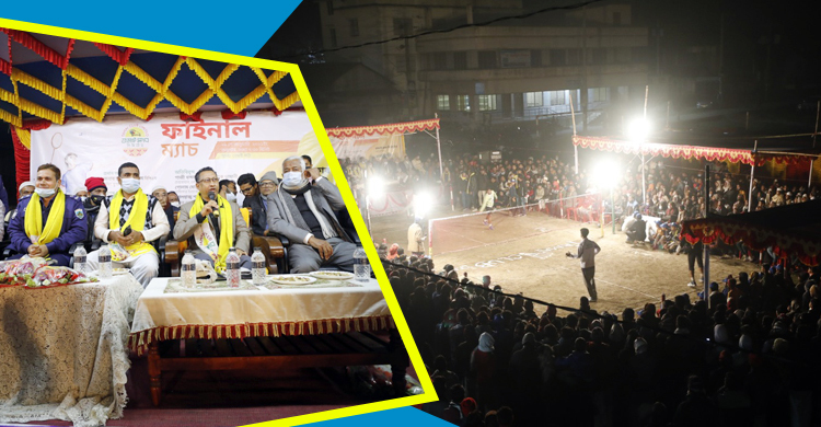 সিরাজগঞ্জে ব্যাডমিন্টন টুর্নামেন্টের ফাইনাল ম্যাচ অনুষ্ঠিত