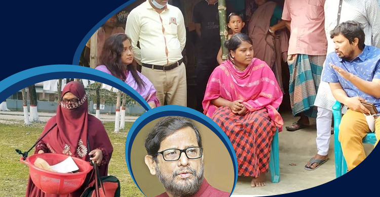 সেই বাদাম বিক্রেতা লতার লেখাপড়ার দায়িত্ব নিলেন এমপি নূর