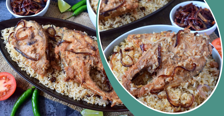 বৃষ্টির দুপুরে পাতে রাখুন ইলিশ পোলাও