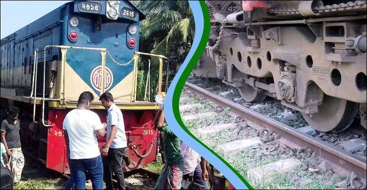 ইঞ্জিন লাইনচ্যুত, উত্তরবঙ্গের সঙ্গে ঢাকার রেল যোগাযোগ বন্ধ