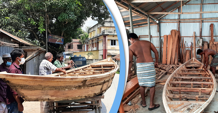 জমে উঠেছে ঐতিহ্যের নৌকা হাট