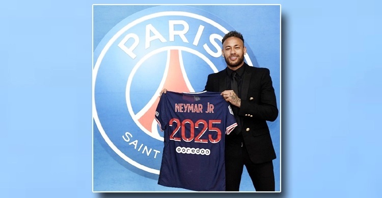 Neymar commits future to PSG until 2025