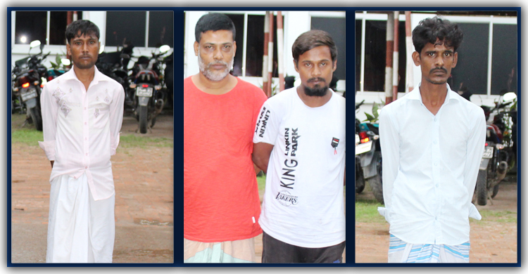 নারায়ণগঞ্জে ৪ মাদককারবারি গ্রেফতার