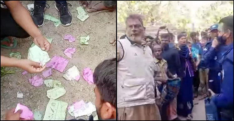 কেন্দ্রে ভাঙচুর-ব্যালট বাক্স ছিনতাই, ভোট স্থগিত