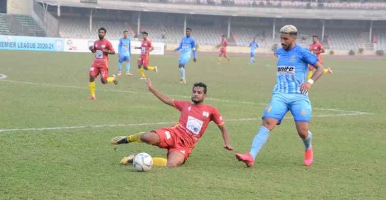 ব্রাজিলিয়ান নিক্সনের গোলে চট্টগ্রাম আবাহনীর প্রথম জয়
